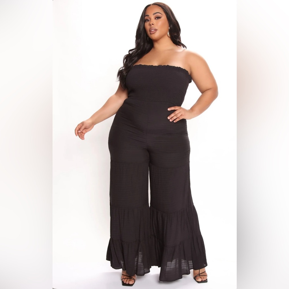 Summer Nights Strapless Jumpsuit